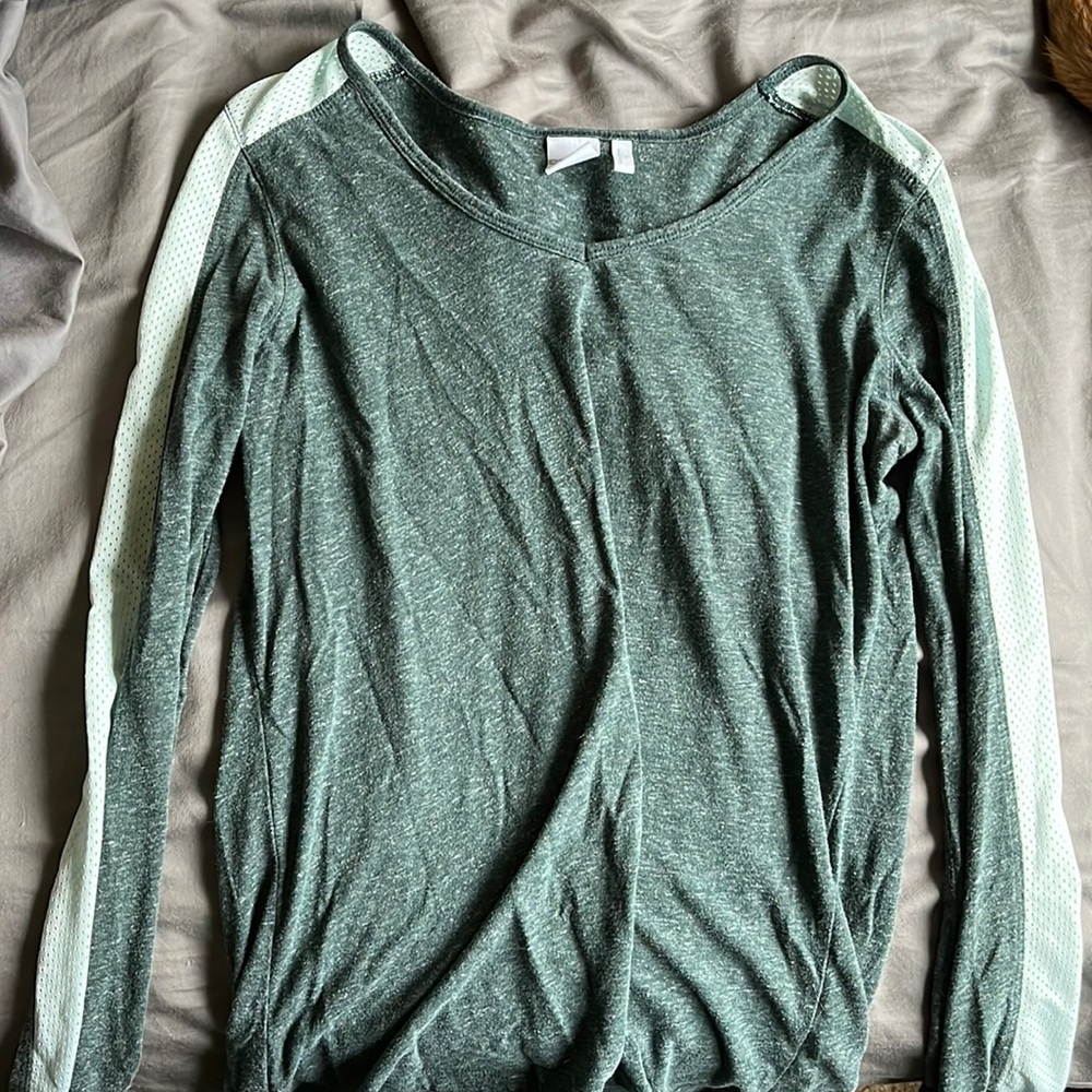 Green Cinch Long Sleeve